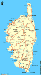 Plan Corse : cliquez sur la carte Corse pour l'agrandir